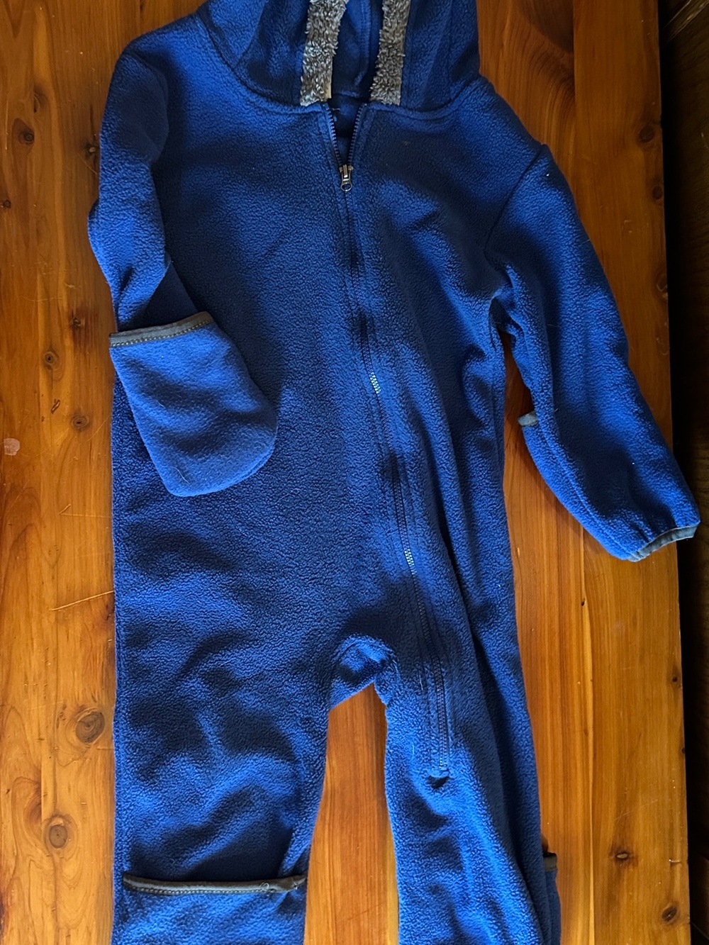 Cuddle Club Fleece One-Piece Hooded Winter Suit